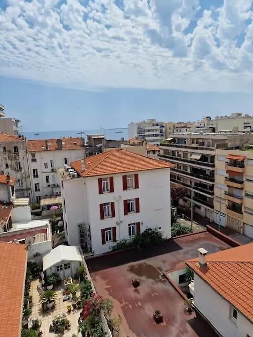 Apartment 3P Vue Mer Centre Ville Antibes France