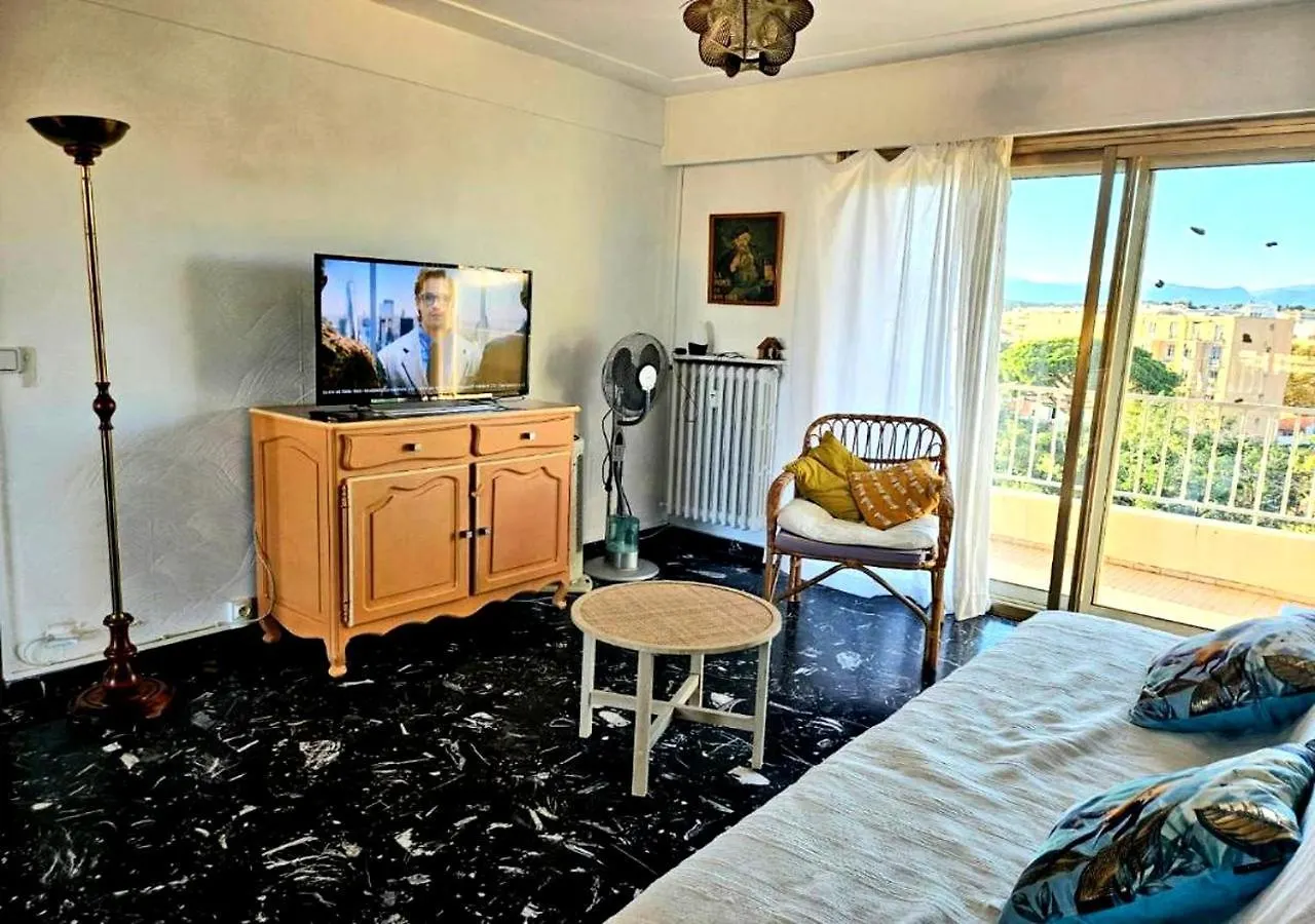 Apartment 3P Vue Mer Centre Ville Antibes